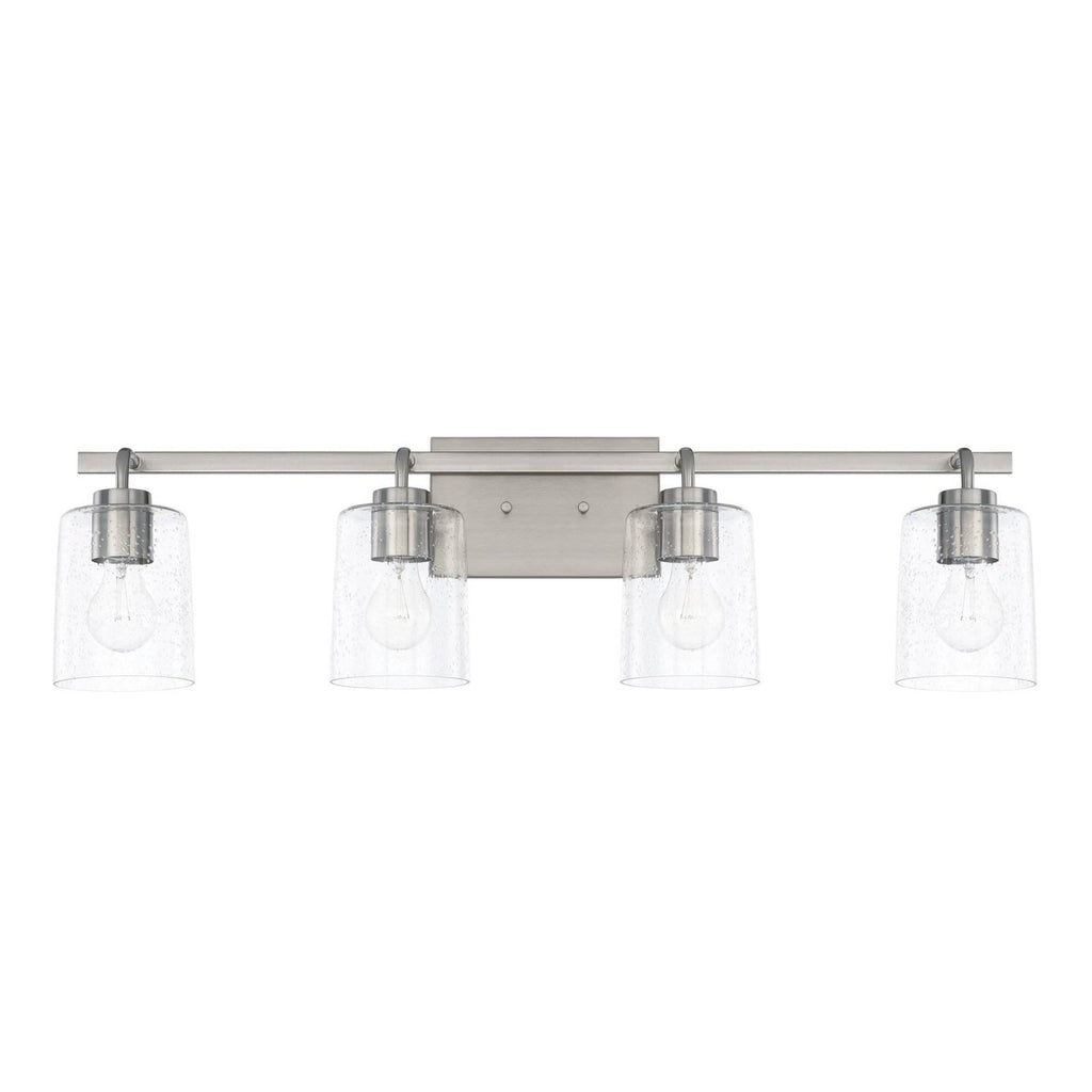 4 Light Brushed Nickel Vanity U184