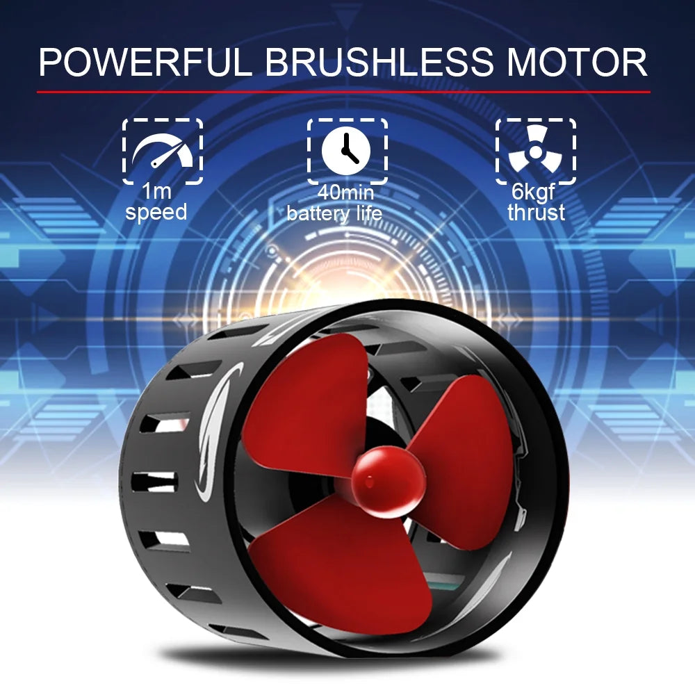 2pcs Electric Underwater Scooters 20M Waterproof P930061