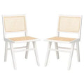 White Solid Wood Side Chair N146