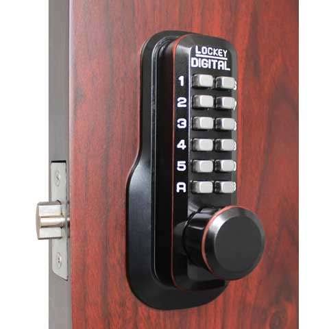 Mechanical Keyless Deadlocking Spring Latch Lock T611503