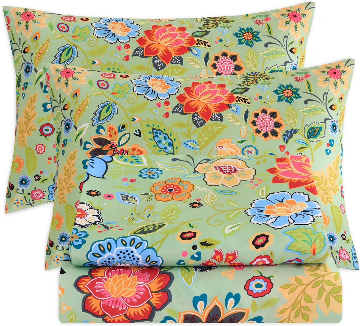 California King 4 Piece Microfiber Sheet Set with Deep Pocket U22834
