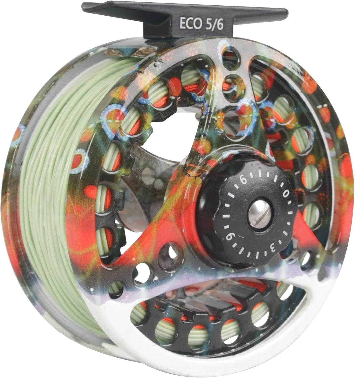 Large Arbor Fly Fishing Reel and Pre-Loaded Fly Reel with Line Combo G805238