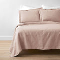 Coral Cotton Matelasse Coverlet Twin G63130