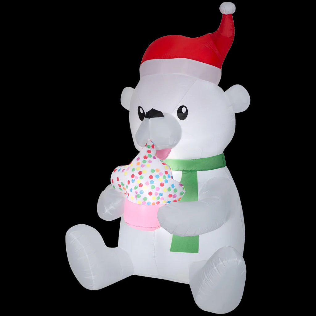 Animated Polar Bear Inflatable X42850